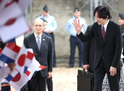 Los príncipes de Akishino dejan Paraguay tras celebrar los 90 años de la migración japonesa